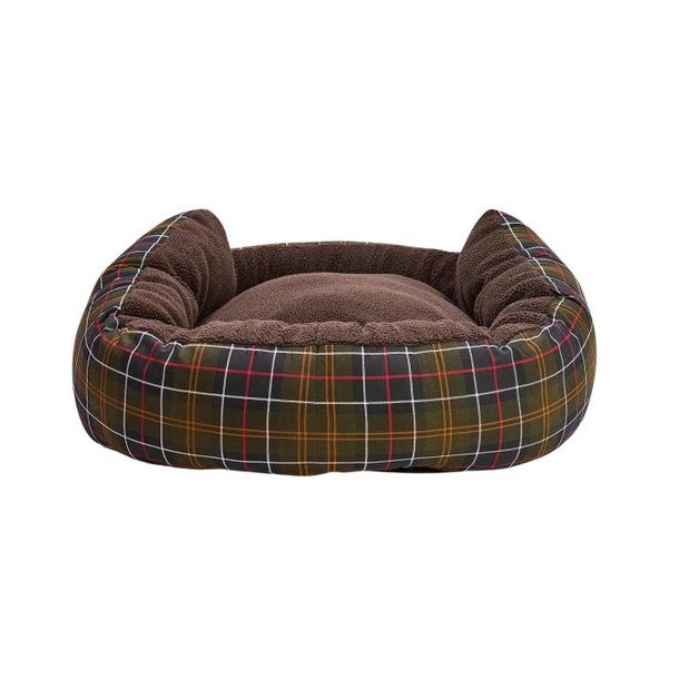 Barbour Snuggle Dog Bed 35" Classic Tartan