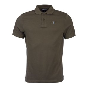 Barbour Sports Polo Dk Olive