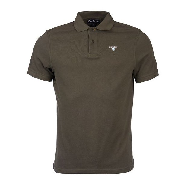 Barbour Sports Polo Dk Olive