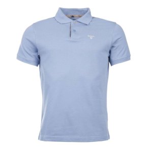 Barbour Sports Polo SS Washed Blue
