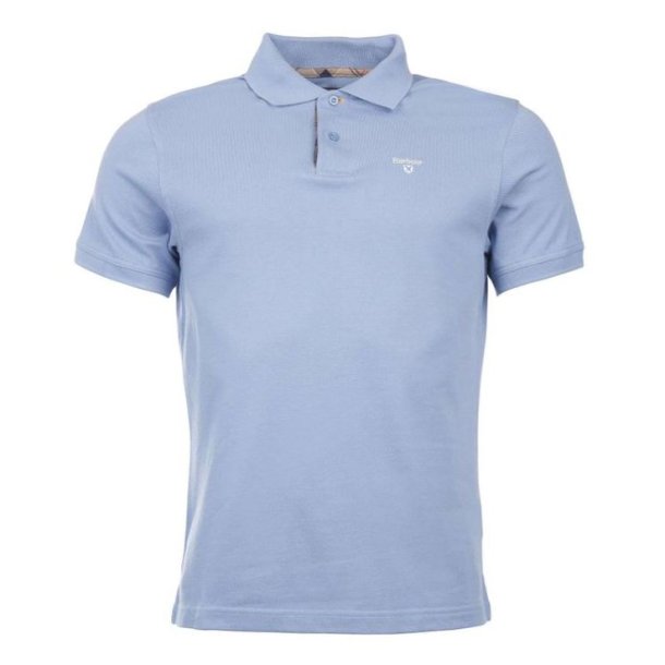 Barbour Sports Polo SS Washed Blue
