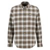 Barbour Telfield Regular Checked Shirt Stone