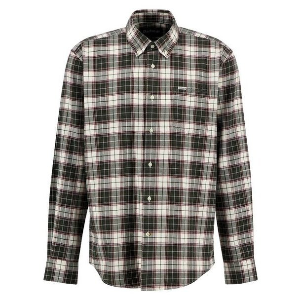 Barbour Telfield Regular Checked Shirt Olive