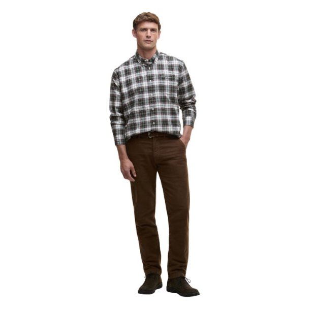 Barbour Telfield Regular Checked Shirt Olive