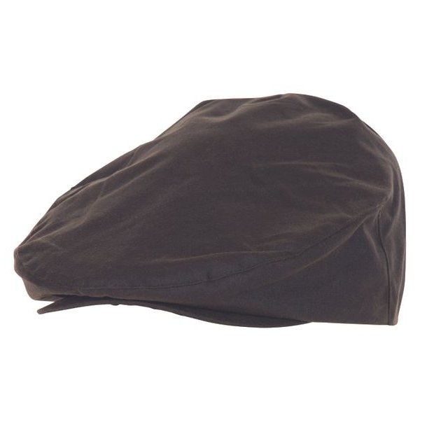 Barbour Wax Flat Cap Olive