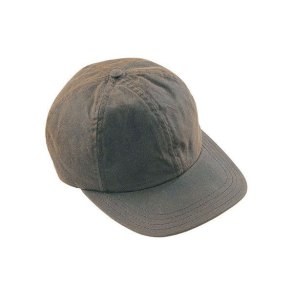 Barbour Wax Sports Cap Dark Olive