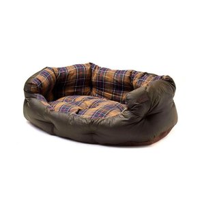 Barbour Wax/Cot Hundeseng 35" Classic/olive