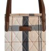 Barbour Wetherham Quilted Bag Safari Tartan