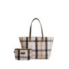 Barbour Wetherham Quilted Bag Safari Tartan