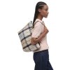Barbour Wetherham Quilted Bag Safari Tartan