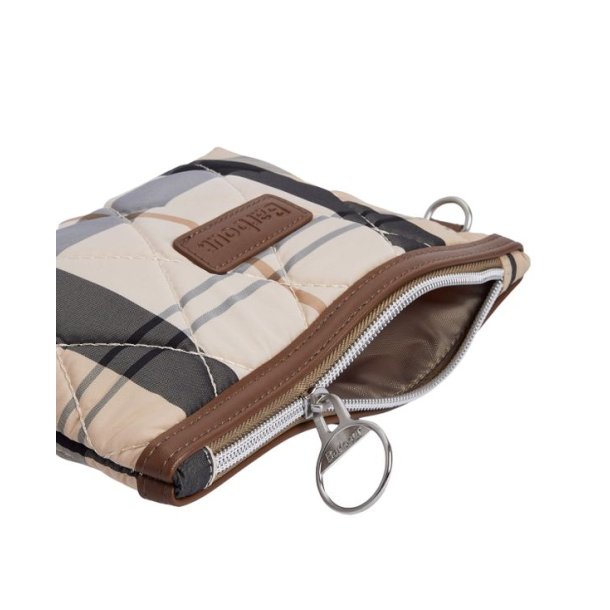 Barbour Wetherham Quilted Bag Safari Tartan