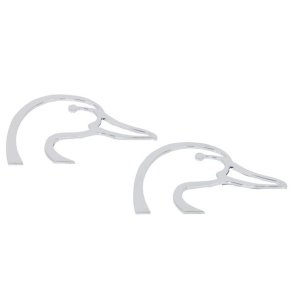 Bil Emblem Andehoved 2-Pack