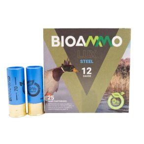 Bioammo Lux Steel 12/70 5/32gram 25stk Jagtpatron