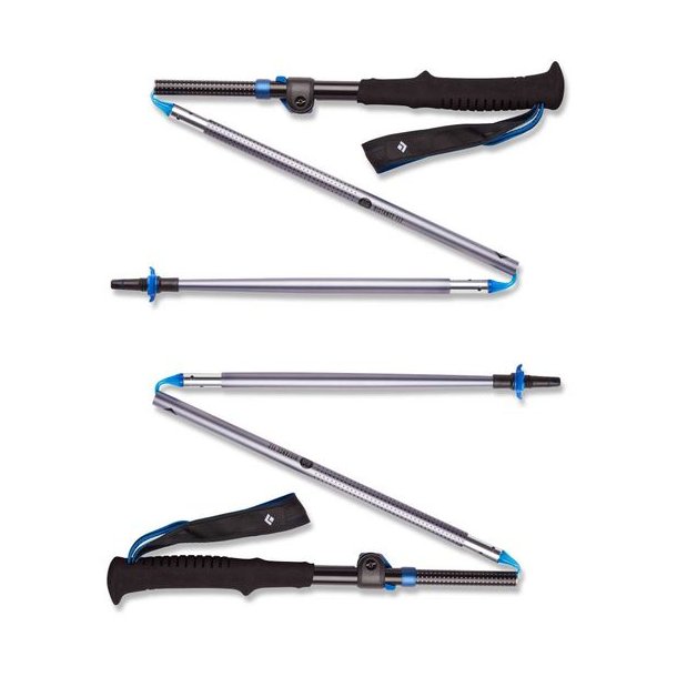 Black Diamond Distance Flz Trekking Pole Pewter 125 - 140 cm