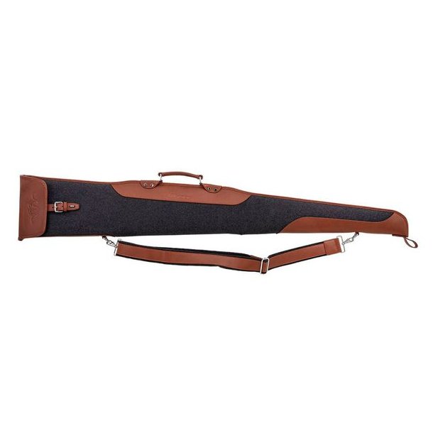 Blaser BJW Gevrfoderal 135cm Sort Uld Brun Lder