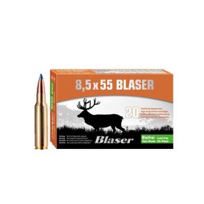 Blaser CDC 8,5x55 160gr/10,4g Barnes TTSX Blyfri Riffelpatron 20stk