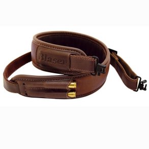 Blaser Gevrrem Brun Lderrem m/ lommer Til 2 Patroner