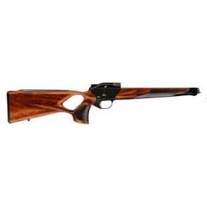Blaser R8 Succes Lder Dark Brown Gr4 IC Gold Trigger Thumphole Riffel U/Lb