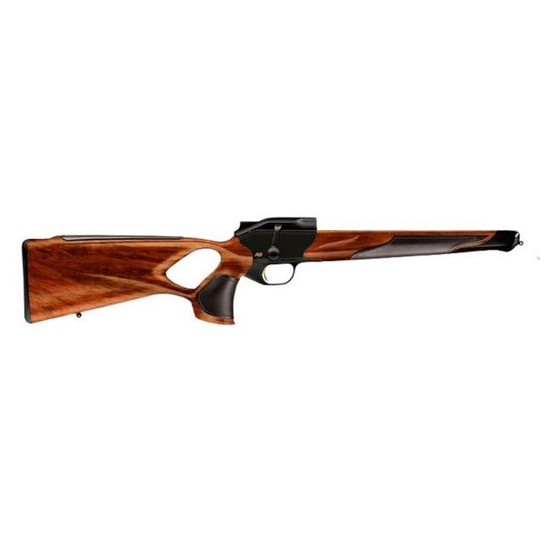 Blaser R8 Succes Lder Dark Brown Gr4 IC Gold Trigger Thumphole Riffel U/Lb