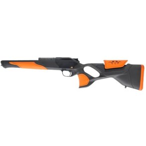 Blaser R8 Ultimate Silence Leather Adj, OrangeLeather BlackStitches