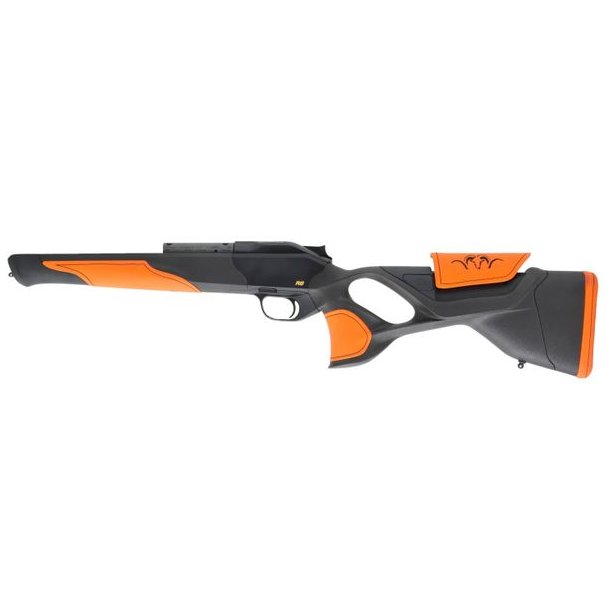 Blaser R8 Ultimate Silence Leather Adj, OrangeLeather BlackStitches