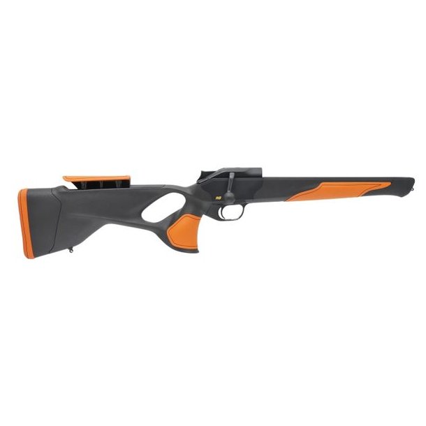 Blaser R8 Ultimate Silence Leather Adj, OrangeLeather BlackStitches