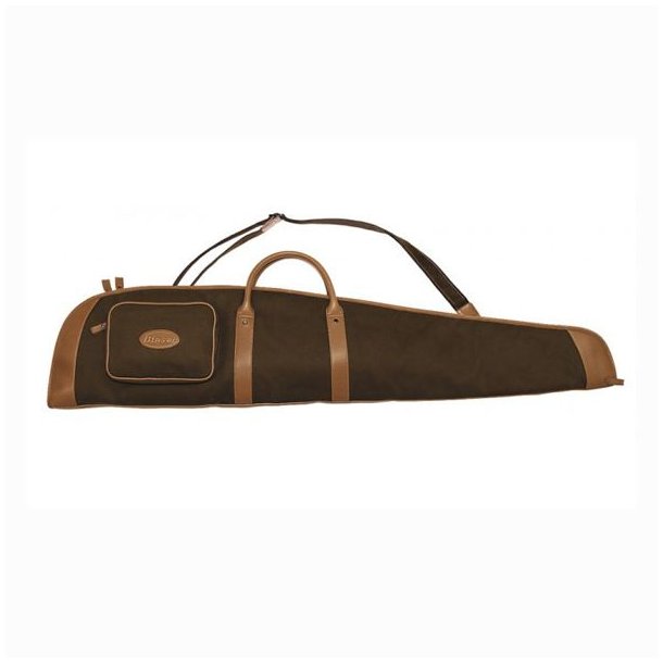Blaser Riffel Foderal B Brun Stof/læder 110cm m/Sidelomme