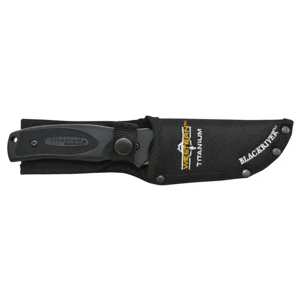 Camillus Black River Blade Dolk Sort m/Skede