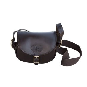 Canard Dakota Patrontaske Brun Lder