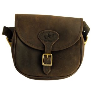 Canard Patrontaske Brun L�der