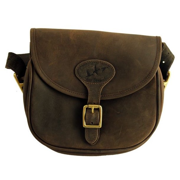 Canard Patrontaske Brun Lder