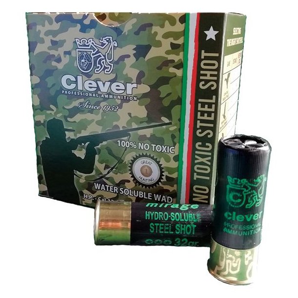 Clever Mirage Bio Soluble T3 12/70 Str. 6/32gram 25 Stk. Haglpatron