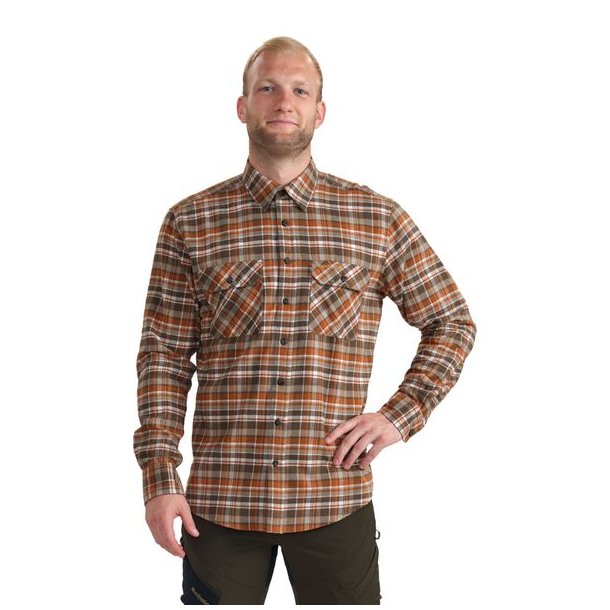 Deerhunter Andrew Skjorte Orange Check