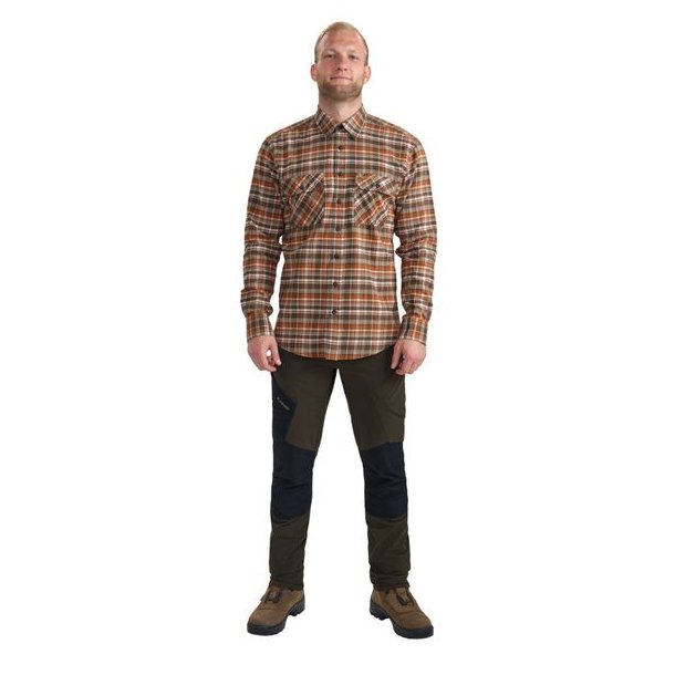 Deerhunter Andrew Skjorte Orange Check