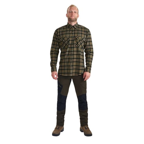 Deerhunter Carson Skjorte Green Check