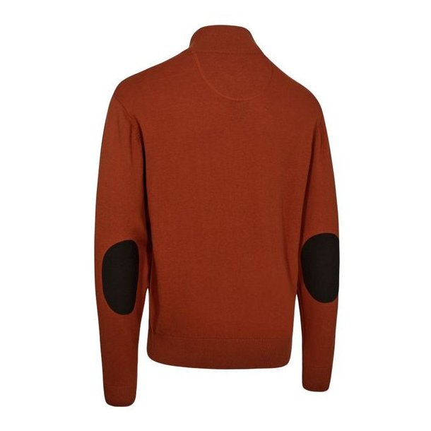Deerhunter Harrington Half Zip Strik Oak Rust Melange