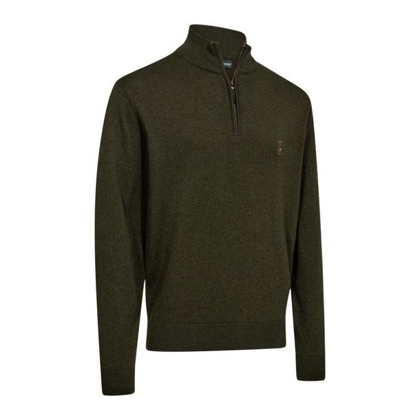 Deerhunter Harrington Half Zip Strik Forest Ember Melange