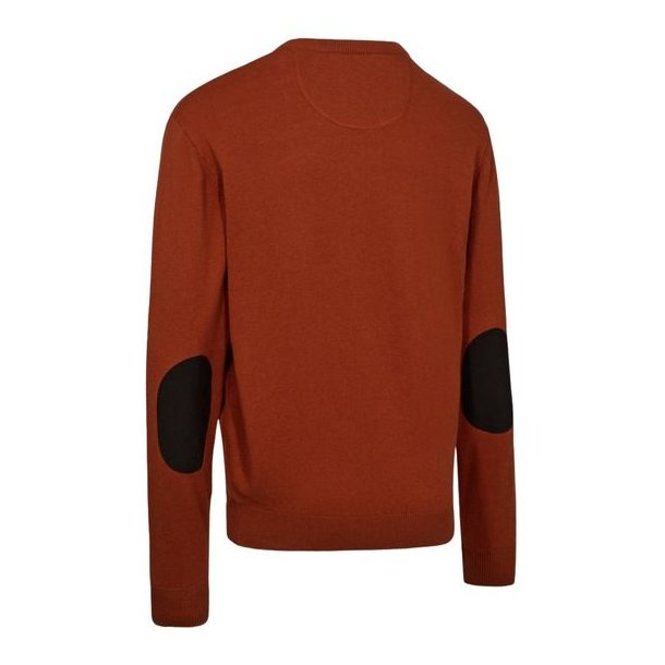 Deerhunter Harrington V-Neck Strik Oak Rust Melange