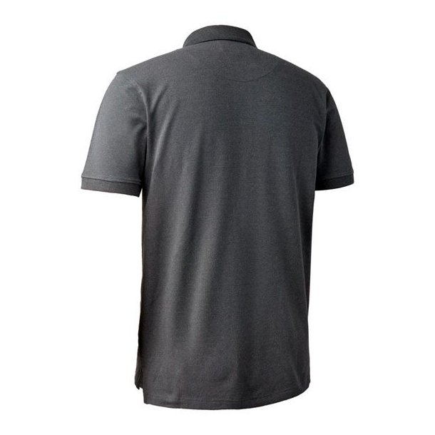 Deerhunter Harris Poloshirt Dark Grey Melange