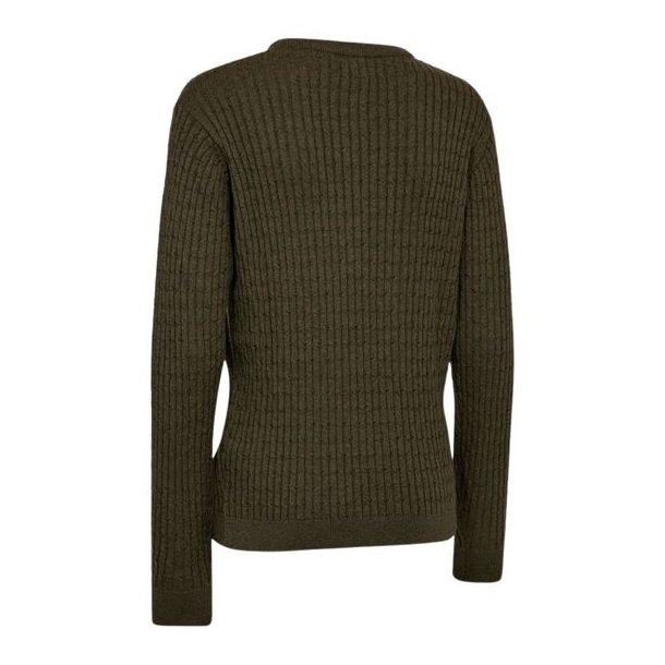 Deerhunter Lady Harrington Kabel Strik Forest Ember Melange