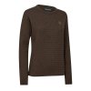 Deerhunter Lady Harrington Kabel Strik Brown Melange