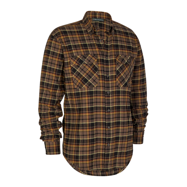 Deerhunter Marvin Flannel Skjorte Brown Check