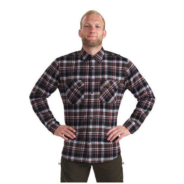 Deerhunter Nathan Skjorte Brown Check