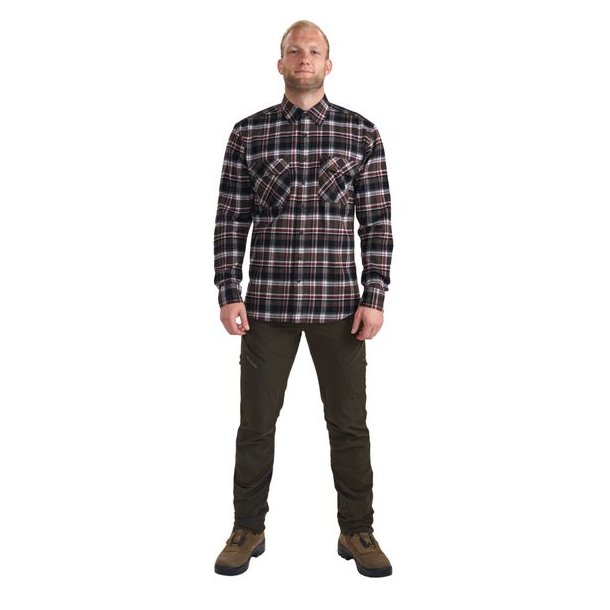 Deerhunter Nathan Skjorte Brown Check