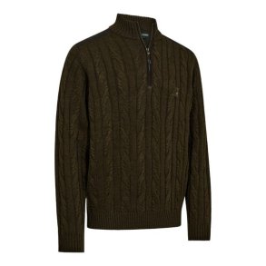 Deerhunter Randall Half Zip Strik Art Green