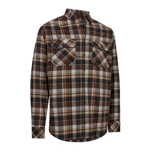 Deerhunter Robert Skjorte Brown Check