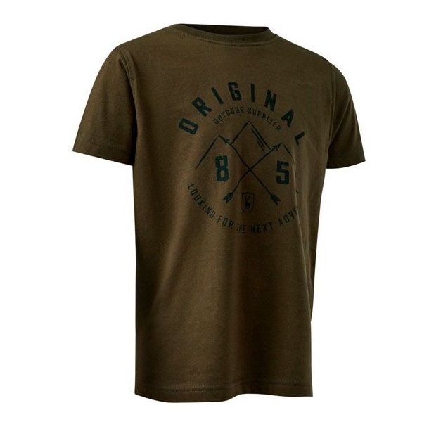 Deerhunter Youth Billie T-shirt Deep Green