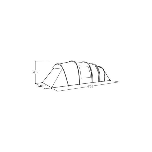 Easy Camp Leka Twin Telt 8 Pers