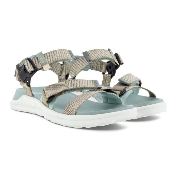 Ecco Exowrap Lady Sandal Sage Beige IceFlower
