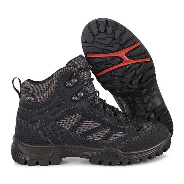 Ecco Xpedition III Mid GTX Stvle Dame Black/Black/Mole